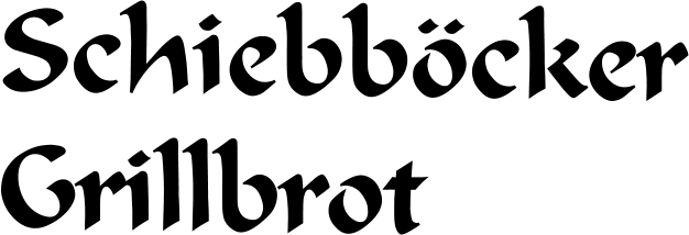 Schiebböcker Grillbrot